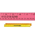 12" Fluorescent Wood Ruler